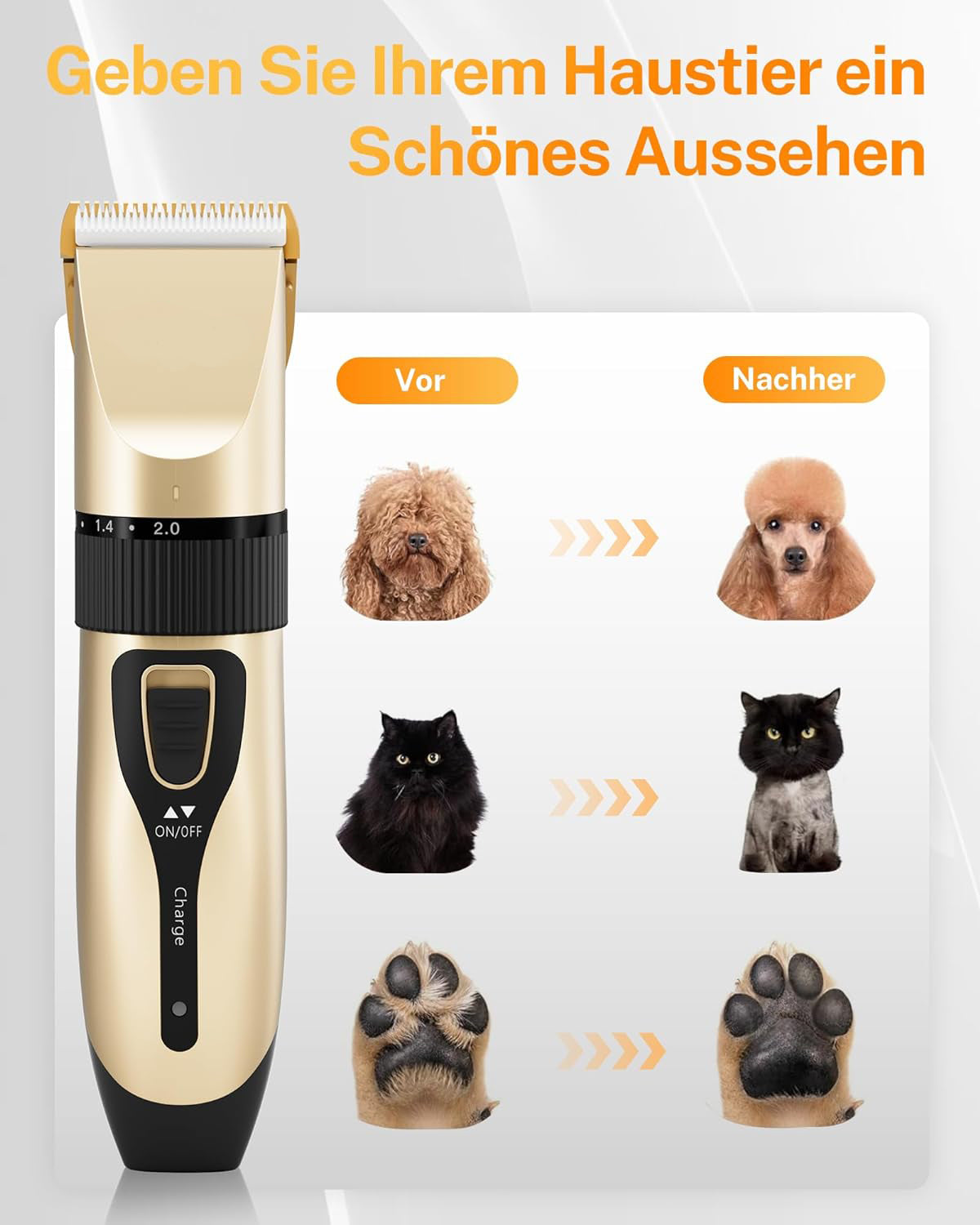 Petsnackss - Schermaschinen Set