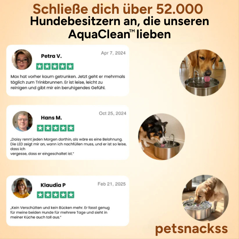 AquaClean™ - Der antibakterielle Wassernapf mit Filtration