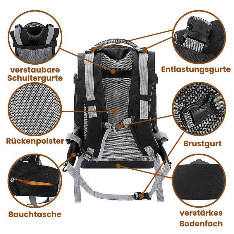 Hunderucksack EasyGo - Bis 11 Kg