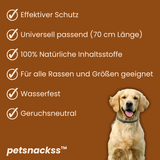 Petsnackss - Premium Halsband gegen Zecken & Flöhe