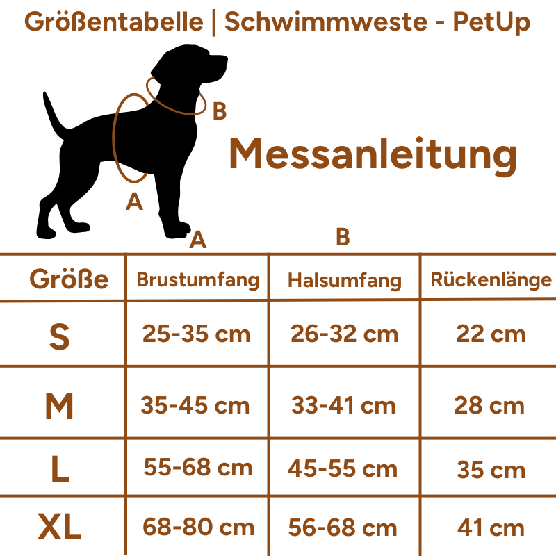 Schwimmweste - PetUp
