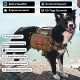 Taktischer Rucksack für Hunde