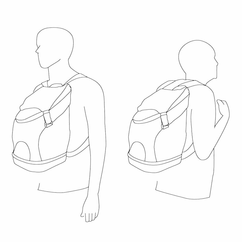 Hunderucksack SmartStand - bis 8 Kg